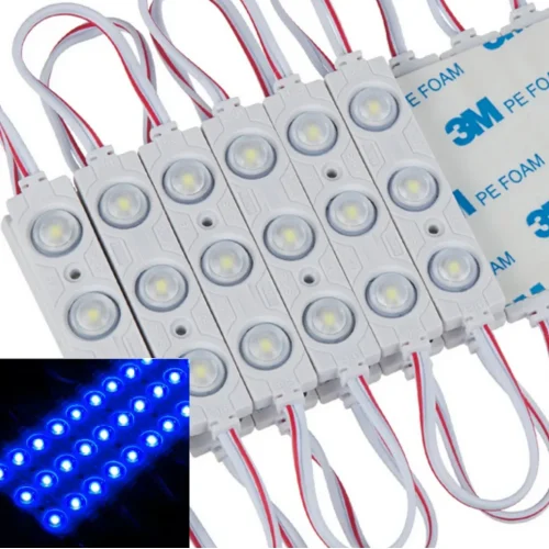 3 led modules light ( Blue )