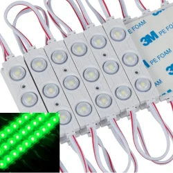 3 led modules light ( Green )