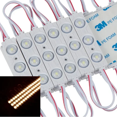 3 led modules light ( Warm White )