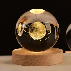 3D Crystal Ball LED Night Light