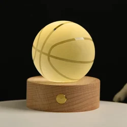 3D Crystal Ball LED Night Light