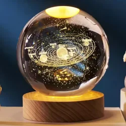 3D Crystal Ball LED Night Light