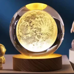 3D Crystal Ball LED Night Light
