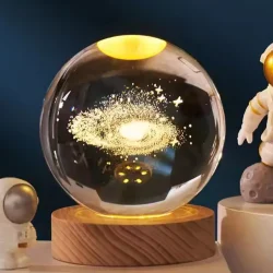 3D Crystal Ball LED Night Light