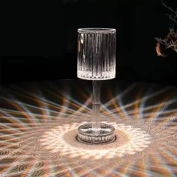 LED Night Lamp , Remote Control , 16 Colors Rechargeable Acrylic