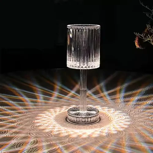 LED Night Lamp , Remote Control , 16 Colors Rechargeable Acrylic