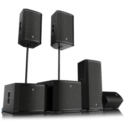 black speaker system