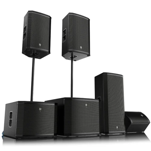 black speaker system