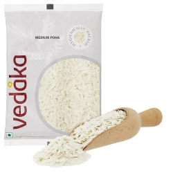 Amazon Brand - Vedaka Medium Poha, 1 kg