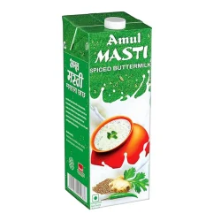 Amul Masti Spiced Buttermilk Tetra Pack Liquid 1L