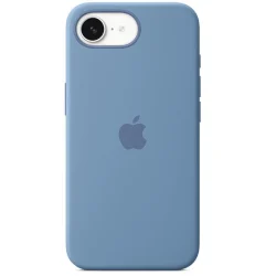 Apple iPhone 16e Silicone Case – Winter Blue