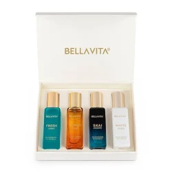 Bella Vita Luxury Unisex Eau De Parfum Gift Set 4 x 20ml for Men & Women