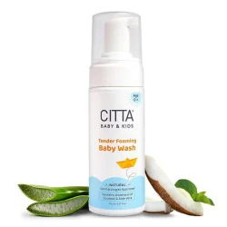 CITTA’s Tender Foaming Baby Wash with Coconut & Aloe vera