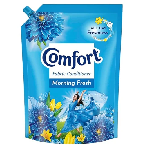Comfort After Wash Morning Fresh Fabric Conditioner Pouch, 2 ltr, Liquid