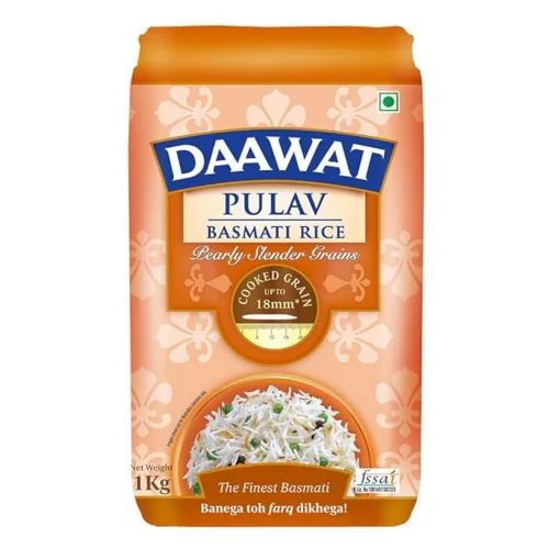 Daawat Pulav Basmati Rice 1Kg