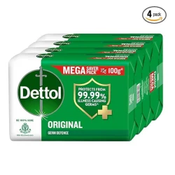 Dettol Original Germ Protection Bathing Soap Bar (400gm)