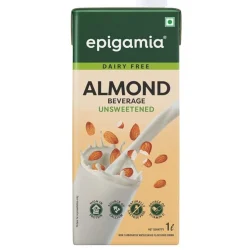 Epigamia Almond Drink- Unsweetened 1L