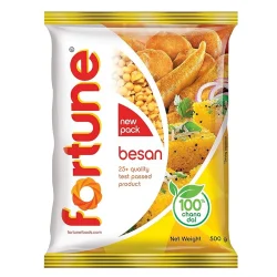 Fortune Chana Besan, 100% Chana Dal 100% Taste, 500 g