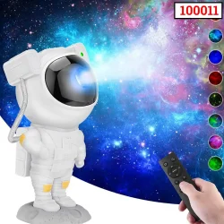Galaxy Projector  Robot Laser Light  with Remote Control-360° Adjustable Timer ( 100011 )
