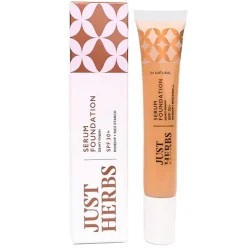 Just Herbs Serum Foundation for Face Makeup with SPF30+ Dewy Finish Full Coverage Makeup Foundation For All Skin Types 20 ml