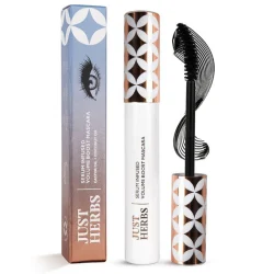 Just Herbs Serum Infused Volume Boost Mascara Highly Pigmented Waterproof Long Lasting 8ml