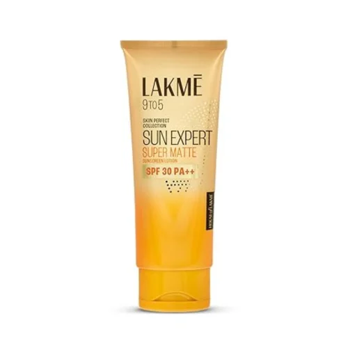LAKMÉ Sun Expert Spf 30 Pa++ Ultra Matte Lotion Sunscreen For Normal Skin Type, Blocks Upto 97Percent Harmful Sunrays, 50 Ml Pack of 1