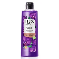 Lux Shower Gel, Black Orchid Fragrance & Juniper Oil Bodywash, With Glycerine For Soft Skin, Long Lasting Fragrance, Paraben Free  245 Ml