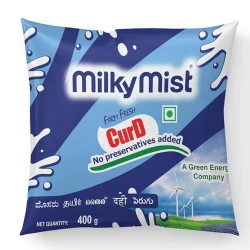 Milky Mist Pouch Curd Liquid, 400 G