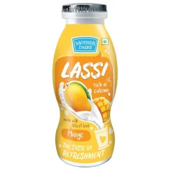 Mother Dairy Mango Lassi Liquid, 180 Ml