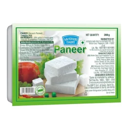 Mother Dairy Paneer, 200 g Pack