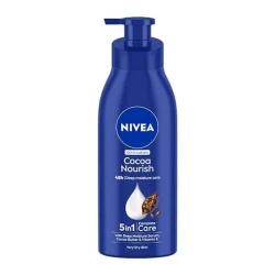 NIVEA Cocoa Nourish 400ml Body Lotion with Deep Moisture Serum