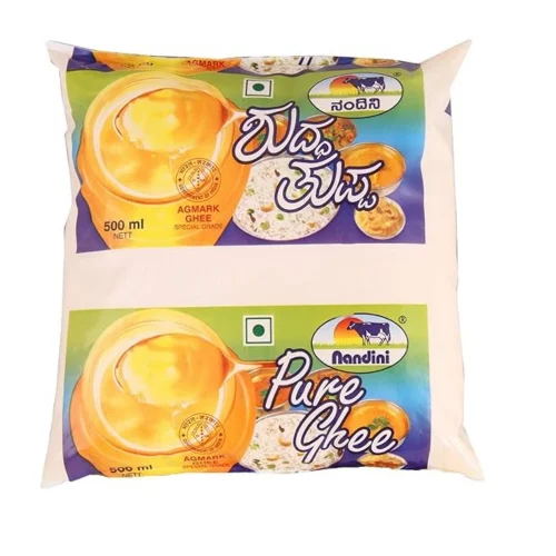 Nandini Ghee, 500ml (500 grams)(Pouch)