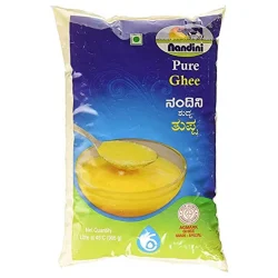 Nandini Pure Cow Ghee, 1 Litre (Pouch)