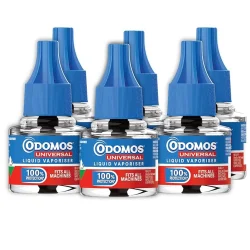 Odomos Universal Liquid Vaporiser – 45ml x Pack of 6