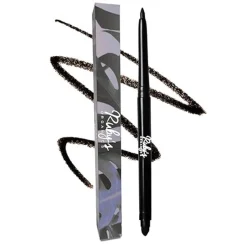 RUBY's ORGANICS Kohl Eyeliner- Black, Kajal with In-Built Smudger for Smokey-Eye, Extra Smooth & Blendable, Long-Wearing Matte Finish, Organic Eye Makeup, Cruelty-Free & Vegan, 0.35 Gm,Pencil