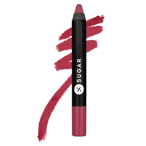 SUGAR Cosmetics Matte as Hell Lip Crayon