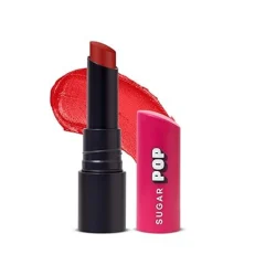 SUGAR POP Ultrastay Transferproof Matte Lipstick 04 Garnet Glam - 4 Gms - Enriched With Vitamin E