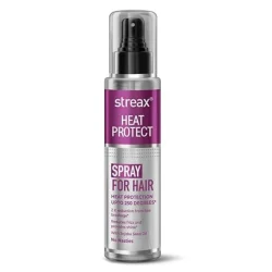 Streax Heat Protection Spray For Hair -100 Ml, Hair Styling Spray For Women & Men, Heat Protectant Spray For Hair Upto 250°C & 2X Less Hair Breakage