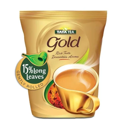 Tata Tea Gold 1kg, Premium Assam Teas With Gently Rolled Aromatic Long Loose Leaves, Rich & Aromatic Chai, Black Tea