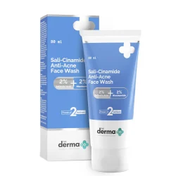 The Derma Co Sali-Cinamide Anti-Acne Face Wash  With 2% Salicylic Acid & 2% Niacinamide